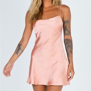 Princess Polly Fiery Feelings Mini Dress Pink